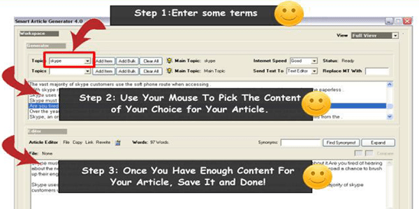 Article summary generator