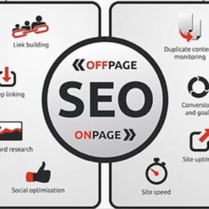on and off page