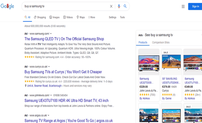 SEO key phrase search