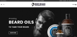 Beard Grooming WordPress Dropshipping Website Ready to make you $$$$$