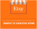 Etsy Traffic Power Package 180 items Promoted