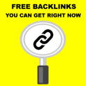 Free Backlinks You Can Get Right Now