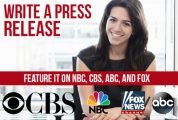 Publish Press Release on Fox, CBS, NBC, ABC, Digital Journal, IbTimes